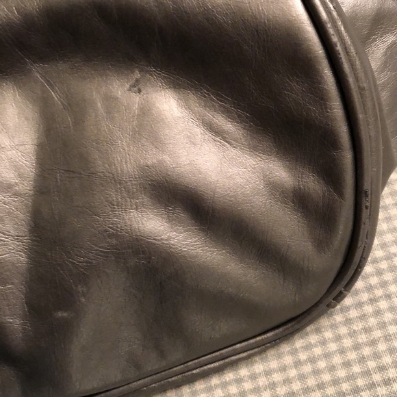 Vintage 80’s/90’s KENRA Metallic Grey Promo Bag Clutch Shoulder Tote - #OS020 - Picture 10 of 11